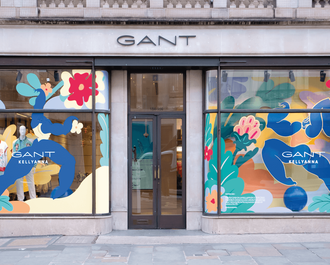 GANT store window